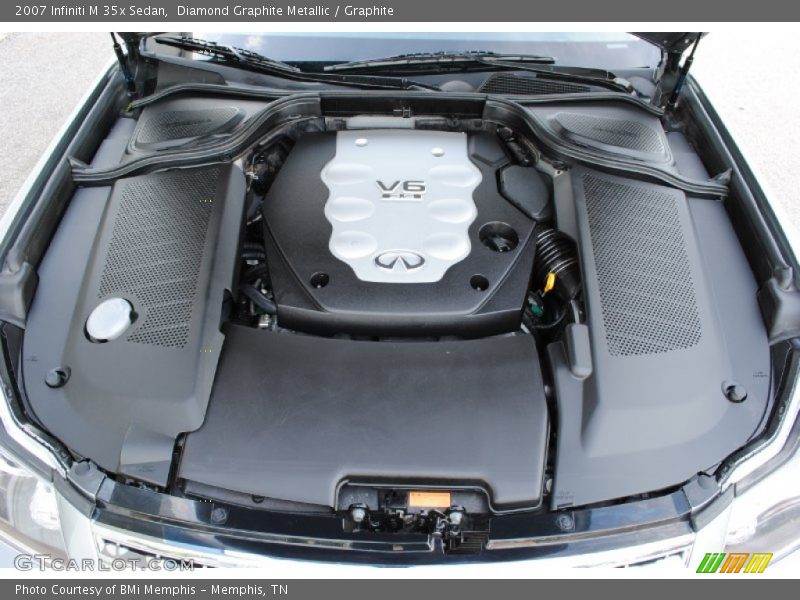 Diamond Graphite Metallic / Graphite 2007 Infiniti M 35x Sedan