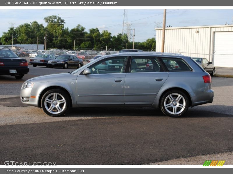 Quartz Gray Metallic / Platinum 2006 Audi A4 2.0T quattro Avant
