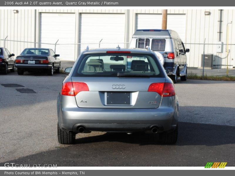 Quartz Gray Metallic / Platinum 2006 Audi A4 2.0T quattro Avant