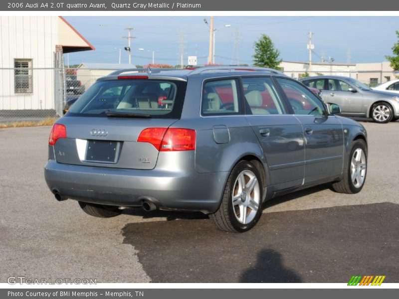 Quartz Gray Metallic / Platinum 2006 Audi A4 2.0T quattro Avant