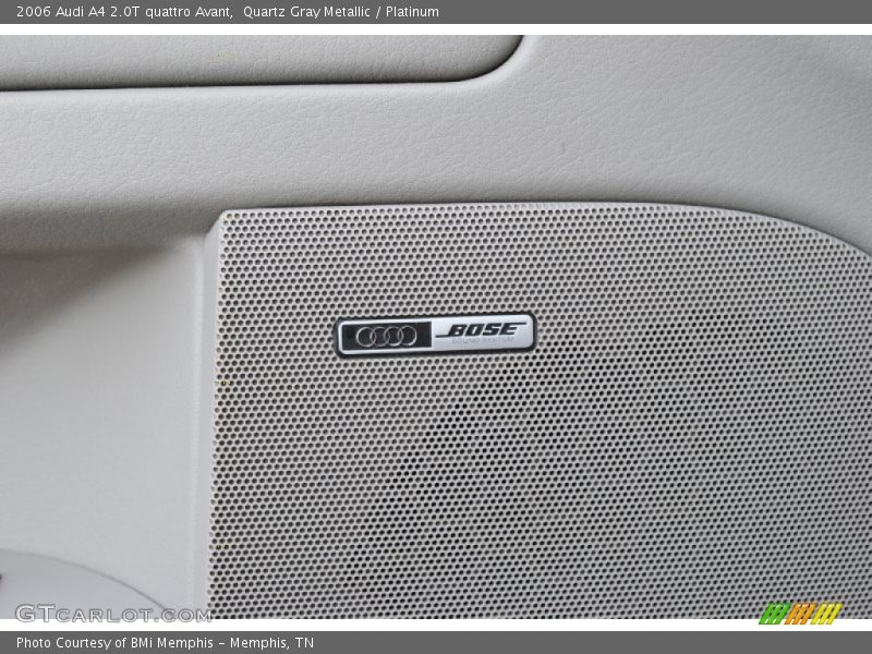 Quartz Gray Metallic / Platinum 2006 Audi A4 2.0T quattro Avant