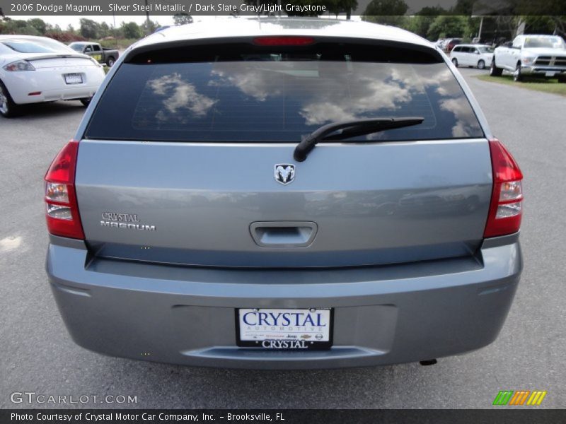 Silver Steel Metallic / Dark Slate Gray/Light Graystone 2006 Dodge Magnum