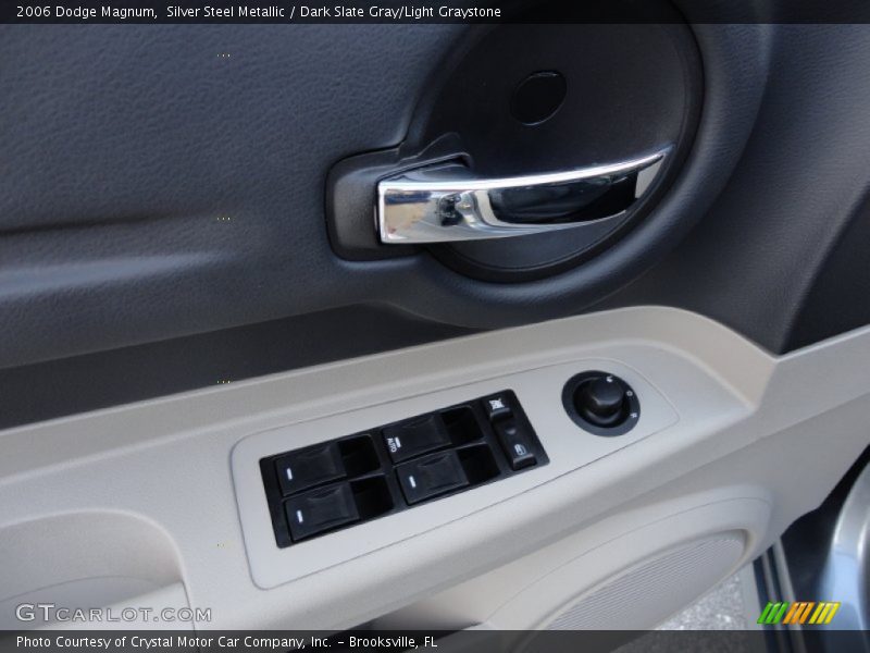 Silver Steel Metallic / Dark Slate Gray/Light Graystone 2006 Dodge Magnum