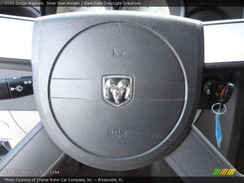 Silver Steel Metallic / Dark Slate Gray/Light Graystone 2006 Dodge Magnum