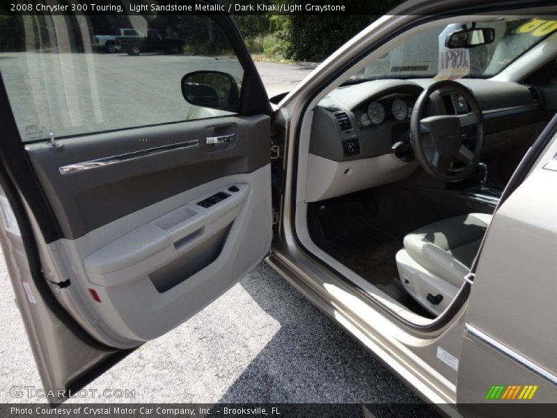 Light Sandstone Metallic / Dark Khaki/Light Graystone 2008 Chrysler 300 Touring