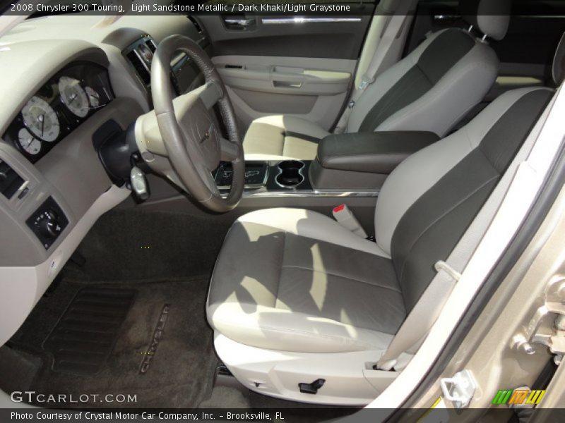 Light Sandstone Metallic / Dark Khaki/Light Graystone 2008 Chrysler 300 Touring