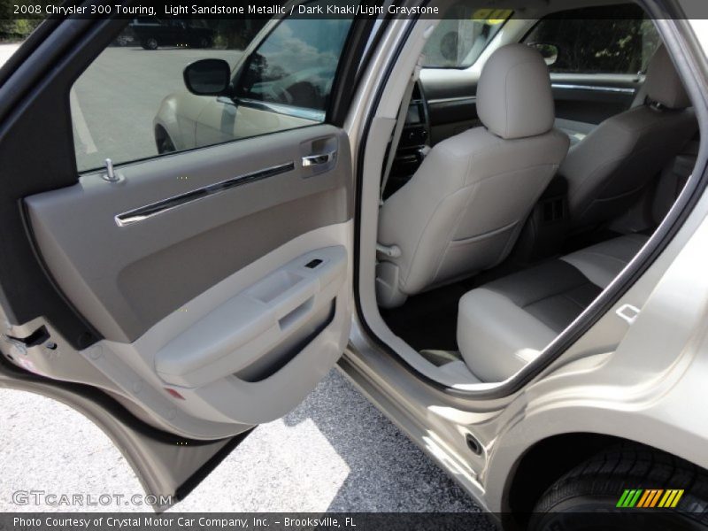 Light Sandstone Metallic / Dark Khaki/Light Graystone 2008 Chrysler 300 Touring