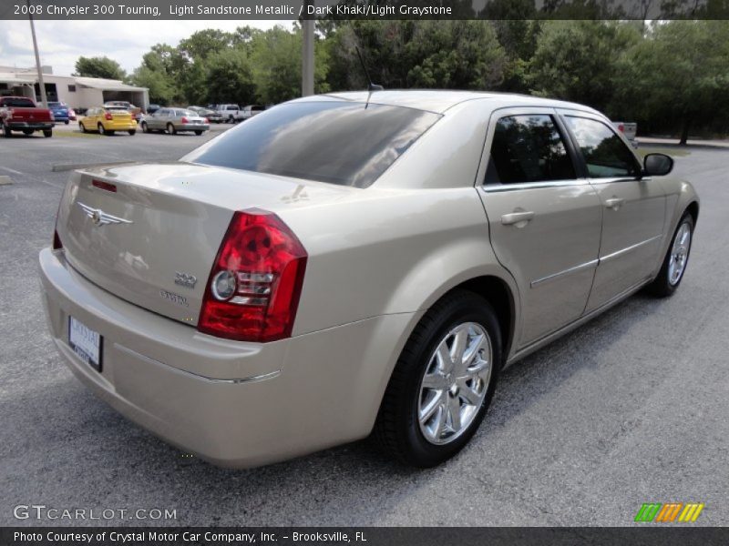 Light Sandstone Metallic / Dark Khaki/Light Graystone 2008 Chrysler 300 Touring