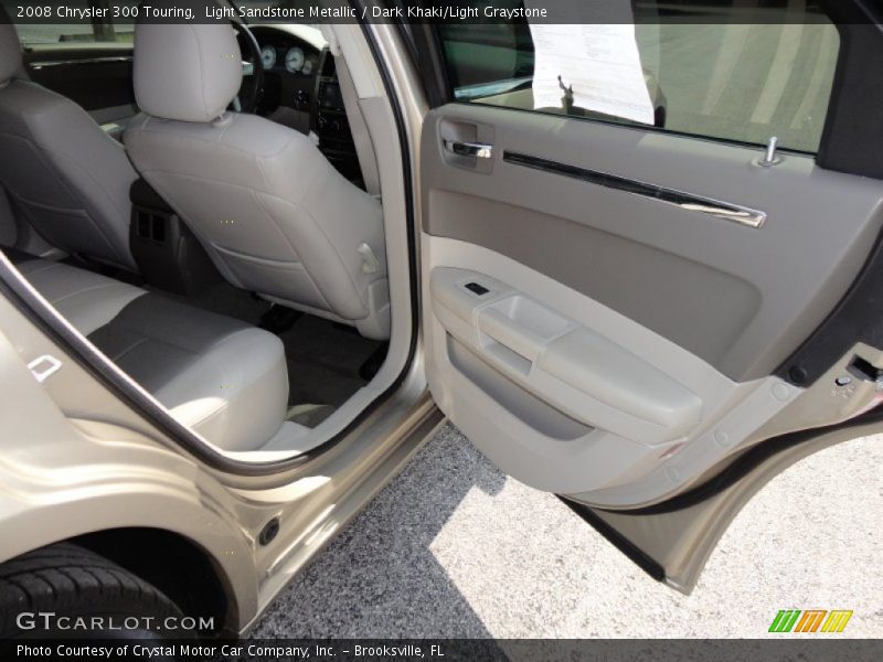 Light Sandstone Metallic / Dark Khaki/Light Graystone 2008 Chrysler 300 Touring