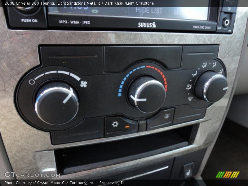 Light Sandstone Metallic / Dark Khaki/Light Graystone 2008 Chrysler 300 Touring