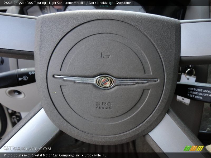 Light Sandstone Metallic / Dark Khaki/Light Graystone 2008 Chrysler 300 Touring