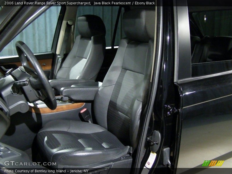 Java Black Pearlescent / Ebony Black 2006 Land Rover Range Rover Sport Supercharged