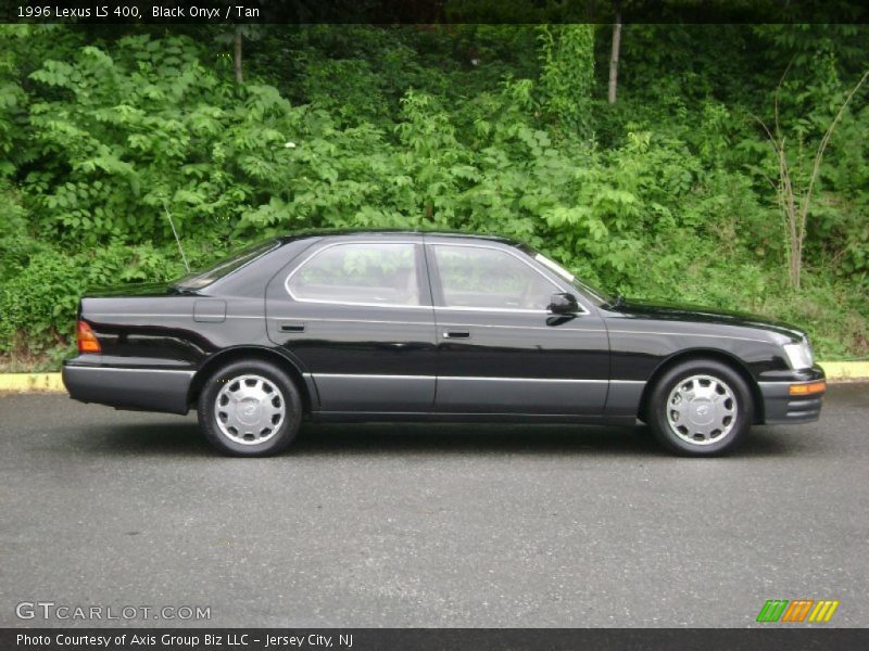 Black Onyx / Tan 1996 Lexus LS 400