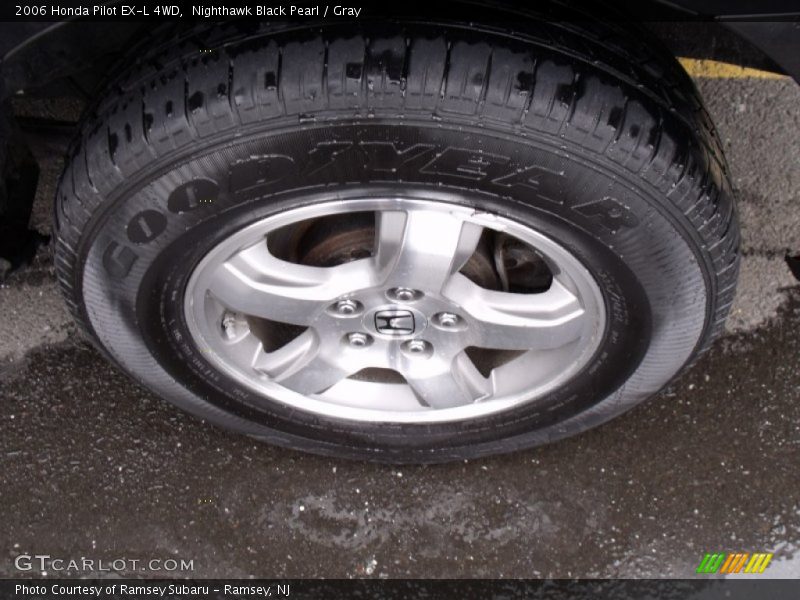 Nighthawk Black Pearl / Gray 2006 Honda Pilot EX-L 4WD