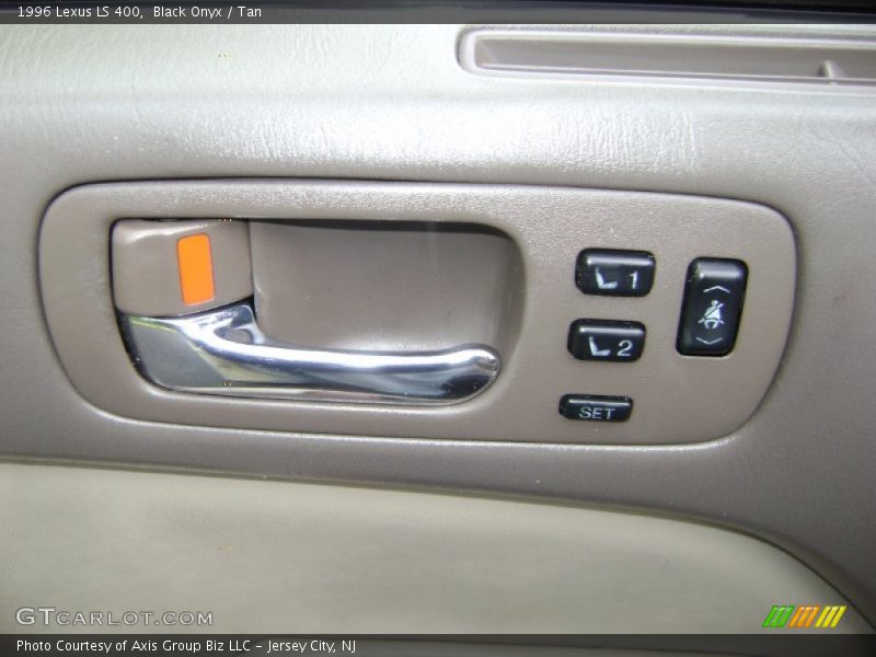 Black Onyx / Tan 1996 Lexus LS 400