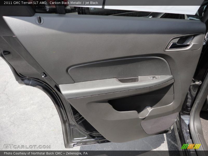 Carbon Black Metallic / Jet Black 2011 GMC Terrain SLT AWD