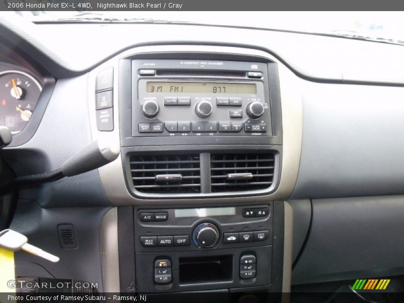 Nighthawk Black Pearl / Gray 2006 Honda Pilot EX-L 4WD
