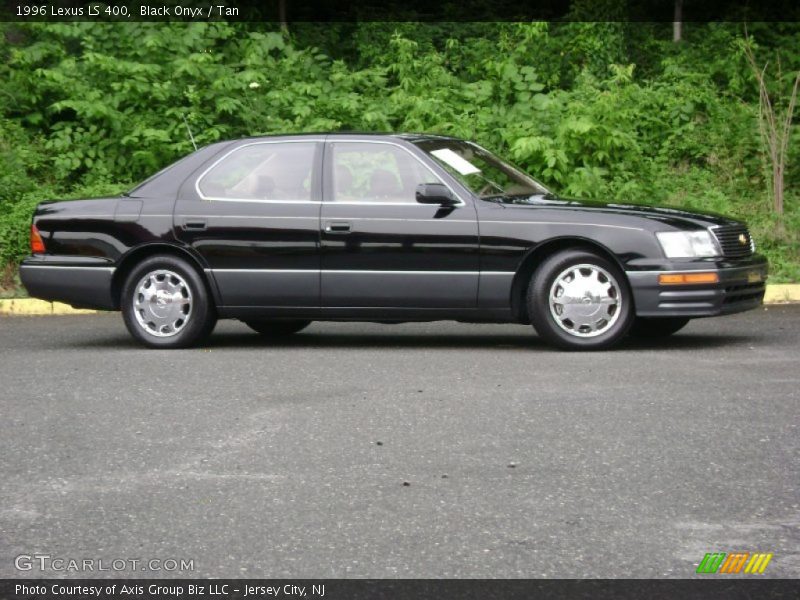 Black Onyx / Tan 1996 Lexus LS 400