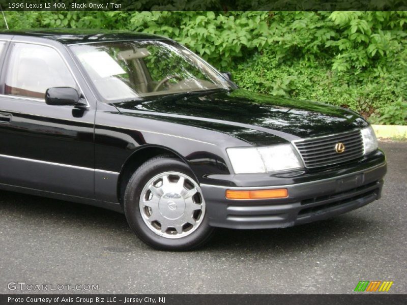Black Onyx / Tan 1996 Lexus LS 400