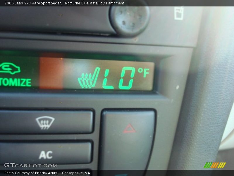 Nocturne Blue Metallic / Parchment 2006 Saab 9-3 Aero Sport Sedan