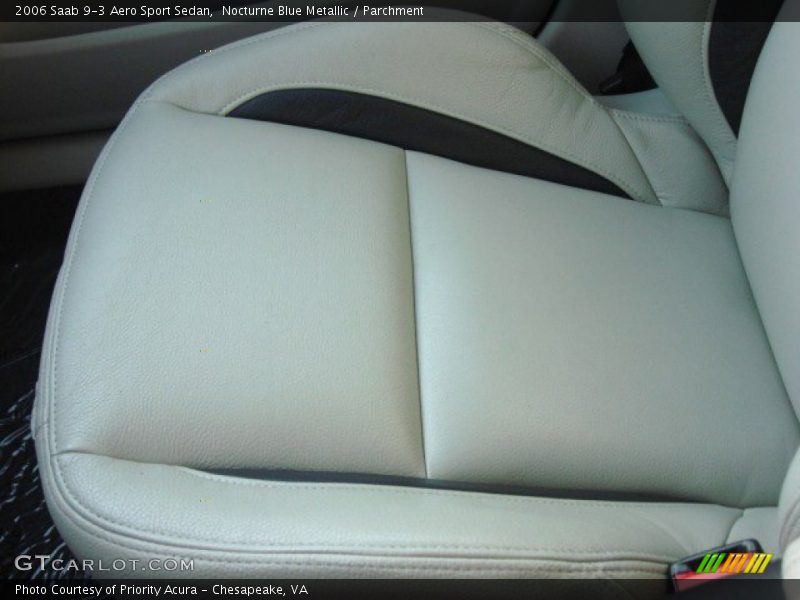 Nocturne Blue Metallic / Parchment 2006 Saab 9-3 Aero Sport Sedan