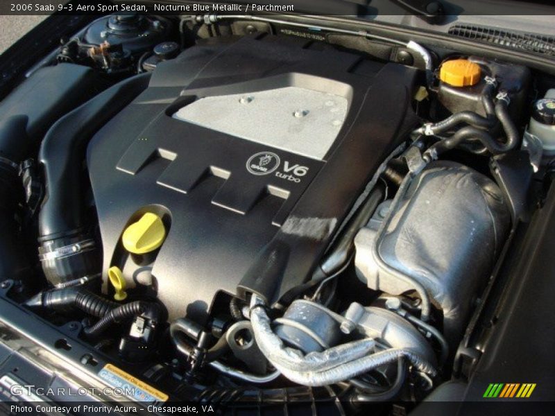  2006 9-3 Aero Sport Sedan Engine - 2.8 Liter Turbocharged DOHC 24V VVT V6