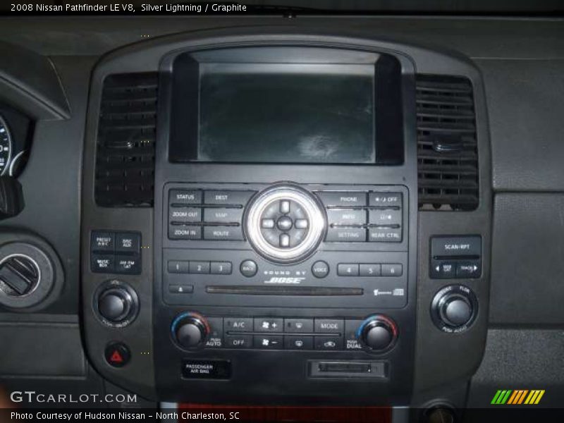 Silver Lightning / Graphite 2008 Nissan Pathfinder LE V8