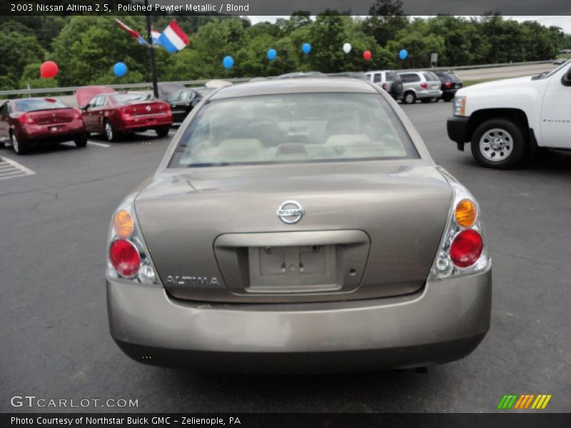 Polished Pewter Metallic / Blond 2003 Nissan Altima 2.5