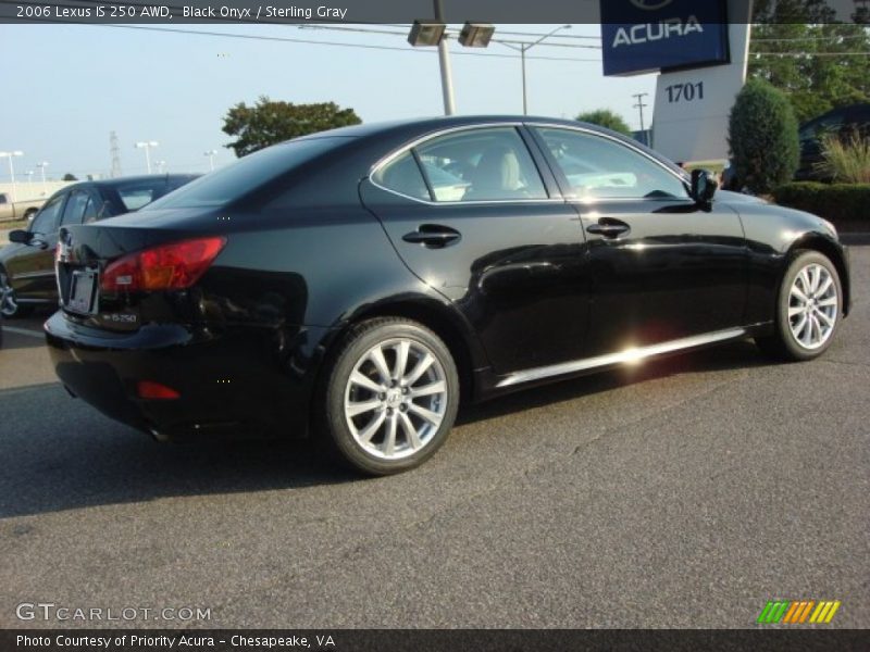 Black Onyx / Sterling Gray 2006 Lexus IS 250 AWD
