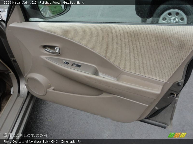 Polished Pewter Metallic / Blond 2003 Nissan Altima 2.5