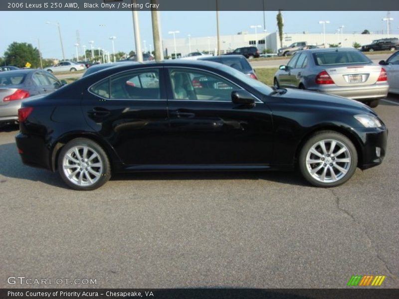Black Onyx / Sterling Gray 2006 Lexus IS 250 AWD