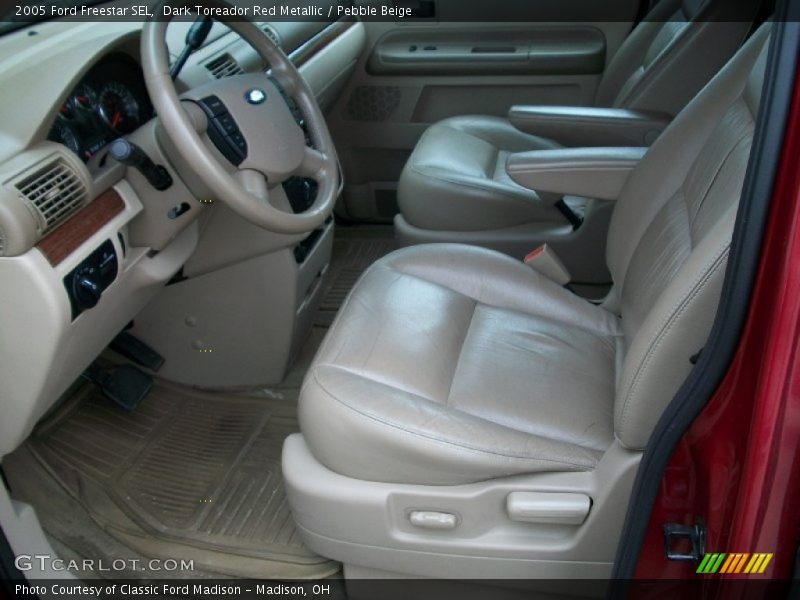 Dark Toreador Red Metallic / Pebble Beige 2005 Ford Freestar SEL