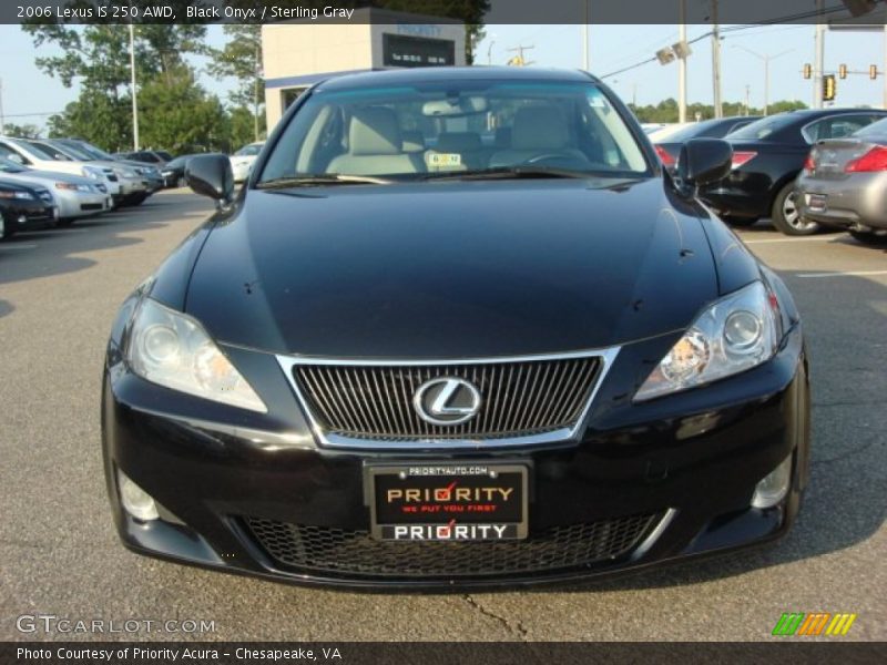Black Onyx / Sterling Gray 2006 Lexus IS 250 AWD
