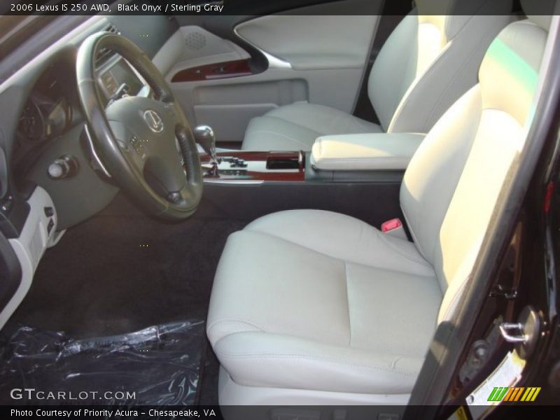 Black Onyx / Sterling Gray 2006 Lexus IS 250 AWD