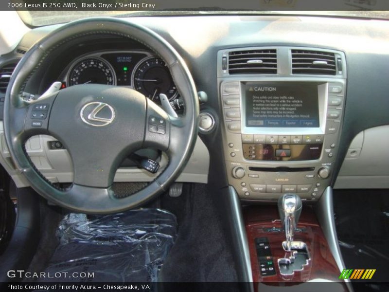 Black Onyx / Sterling Gray 2006 Lexus IS 250 AWD