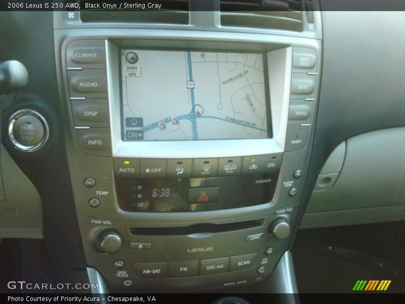 Black Onyx / Sterling Gray 2006 Lexus IS 250 AWD