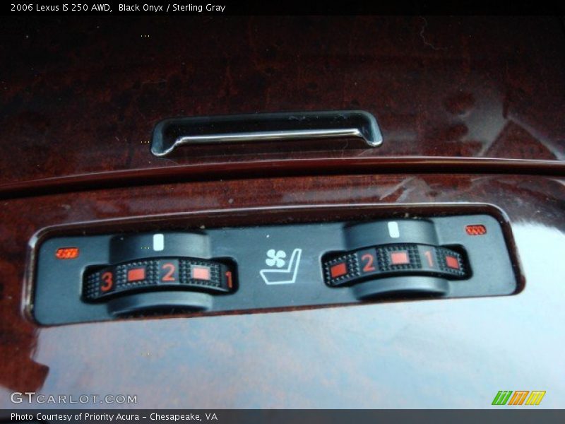 Black Onyx / Sterling Gray 2006 Lexus IS 250 AWD
