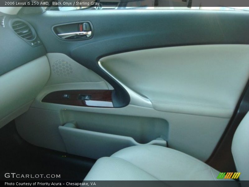 Black Onyx / Sterling Gray 2006 Lexus IS 250 AWD