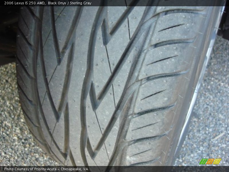 Black Onyx / Sterling Gray 2006 Lexus IS 250 AWD