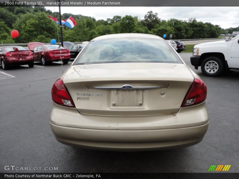 Harvest Gold Metallic / Medium Parchment 2000 Ford Taurus SEL