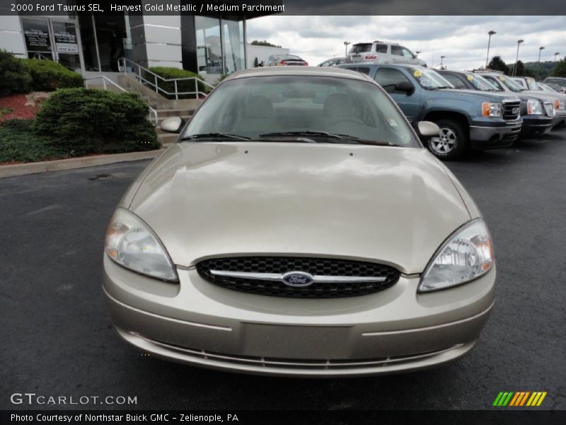 Harvest Gold Metallic / Medium Parchment 2000 Ford Taurus SEL