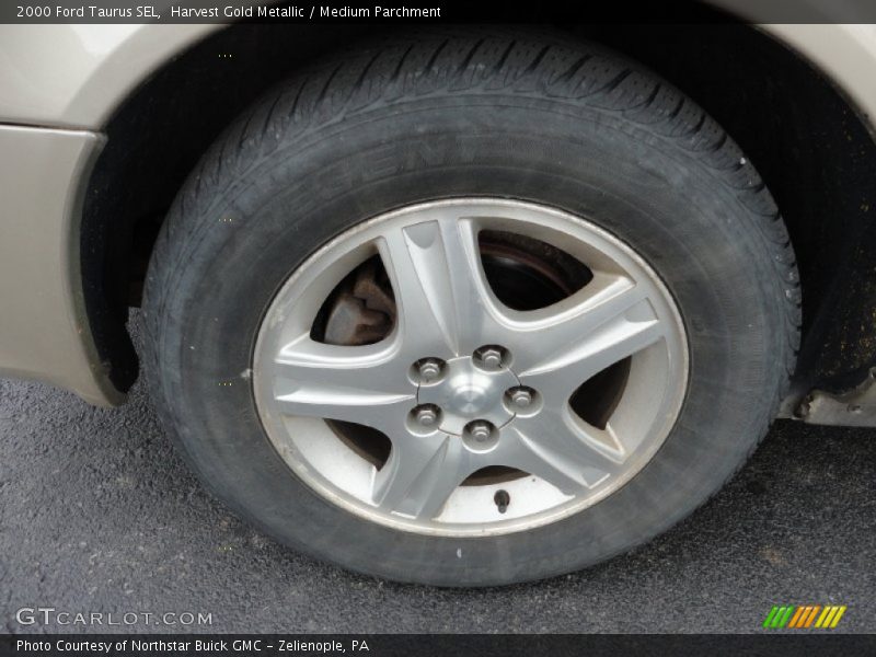 Harvest Gold Metallic / Medium Parchment 2000 Ford Taurus SEL