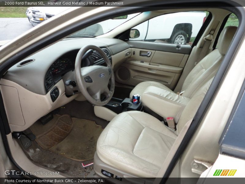  2000 Taurus SEL Medium Parchment Interior