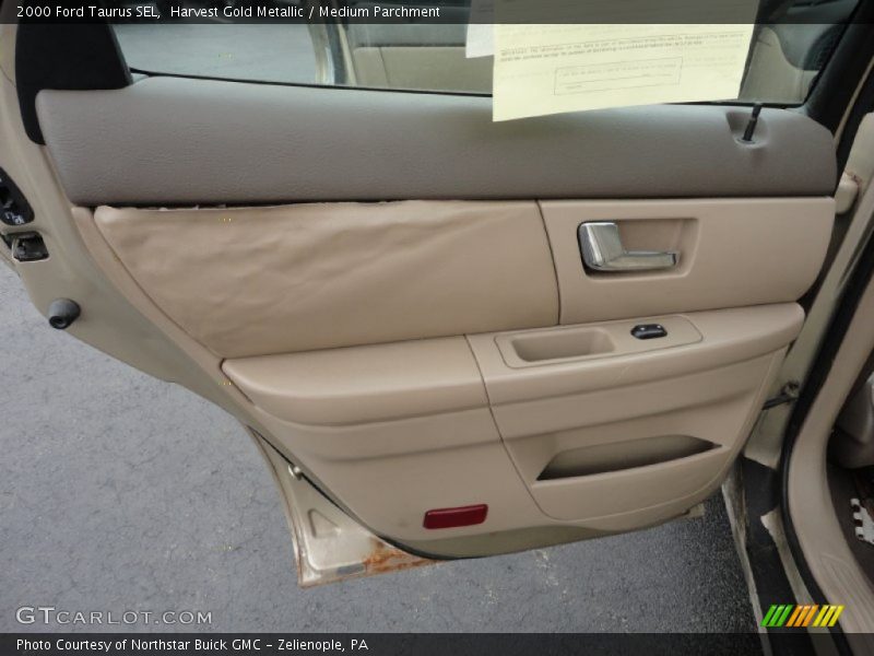 Harvest Gold Metallic / Medium Parchment 2000 Ford Taurus SEL