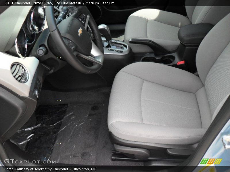 Ice Blue Metallic / Medium Titanium 2011 Chevrolet Cruze LT/RS