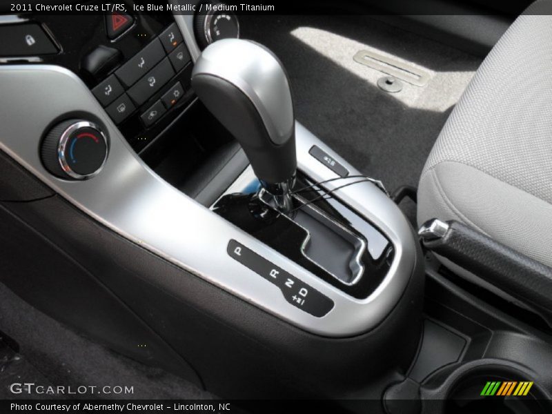 Ice Blue Metallic / Medium Titanium 2011 Chevrolet Cruze LT/RS