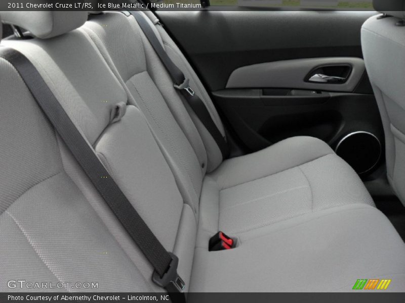 Ice Blue Metallic / Medium Titanium 2011 Chevrolet Cruze LT/RS