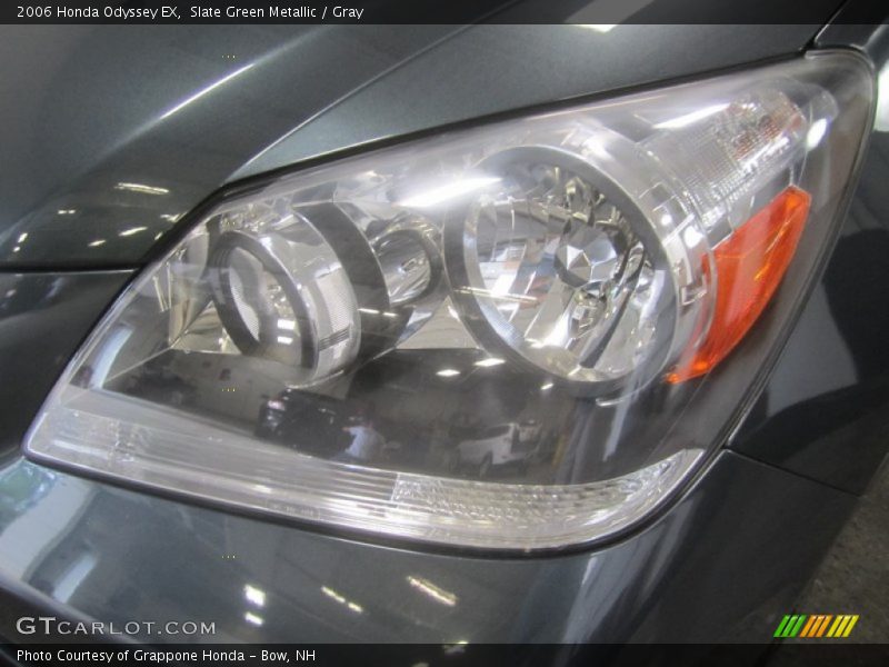 Slate Green Metallic / Gray 2006 Honda Odyssey EX