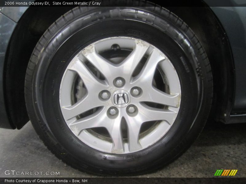 Slate Green Metallic / Gray 2006 Honda Odyssey EX