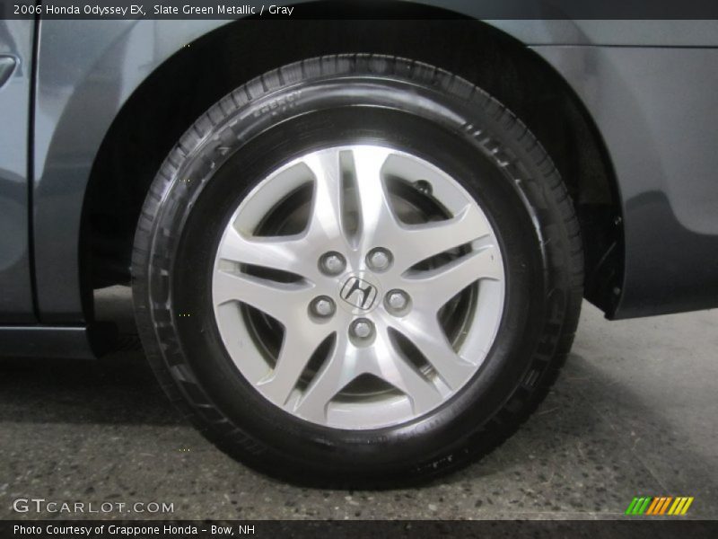 Slate Green Metallic / Gray 2006 Honda Odyssey EX